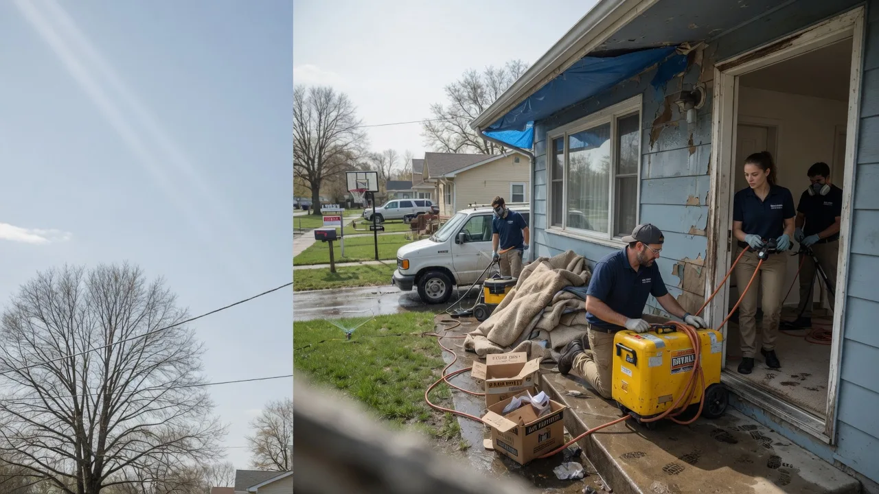 Basement Flood Cleanup in Warden, WA near me